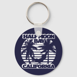 Half Moon Bay California Keychain