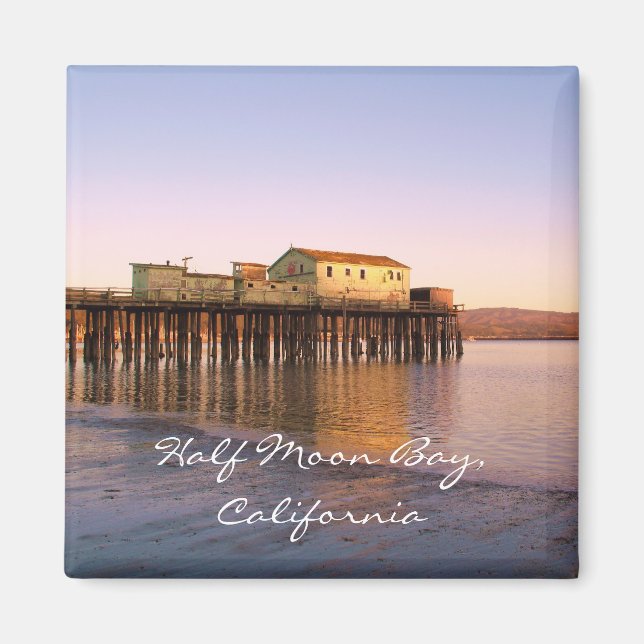 Half Moon Bay,California Magnet (Front)