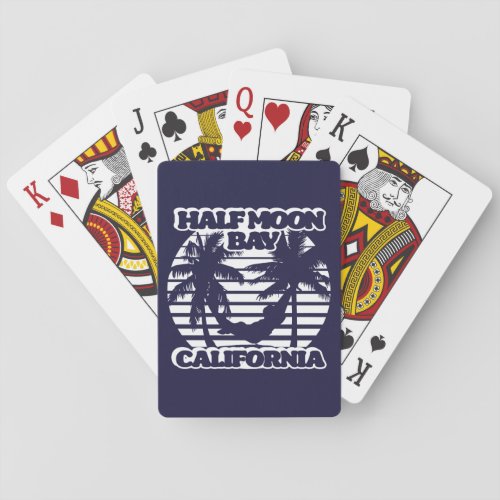 Half Moon Bay California Poker Cards