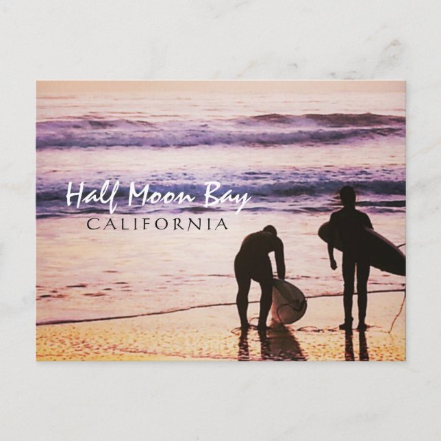 Half Moon Bay California Postcard (Front)