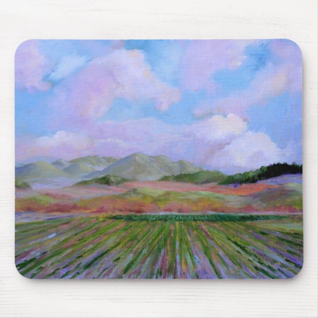 Half Moon Bay Morning - Customized Mouse Pad (Front)