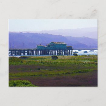Half Moon Bay Postcard by kingkaoa at Zazzle