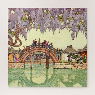 Half Moon Bridge Yoshida Toshi 1941 Jigsaw Puzzle