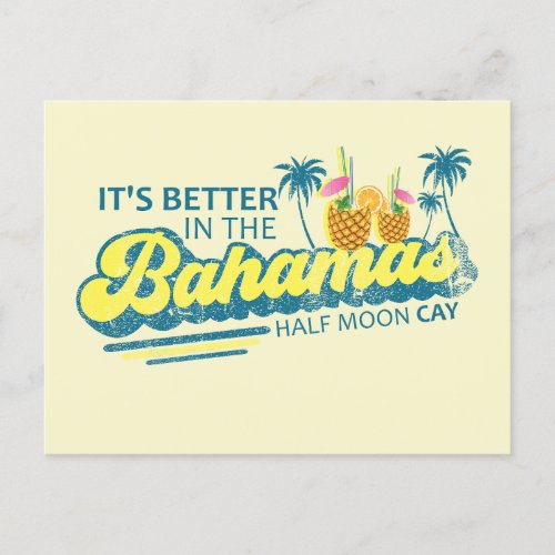 Half Moon Cay Bahamas Postcard Vacation Cruise