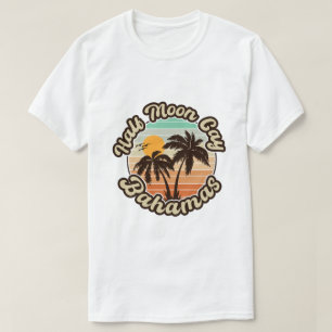 Half Moon Cay Bahamas - Retro Vintage 80s Souvenir T-Shirt