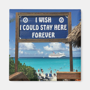 Half Moon Cay Magnet