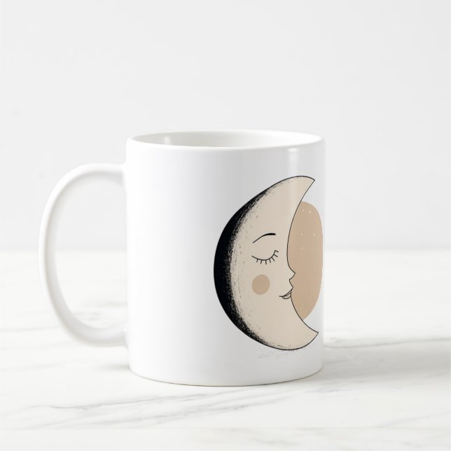 Half Moon Coffee Mug (Left)