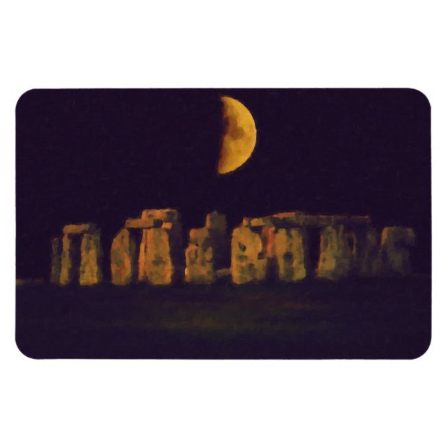 Half Moon Henge Magnet (Horizontal)