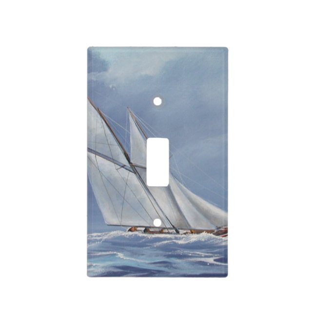 Half Moon Light Switch Cover (Front)