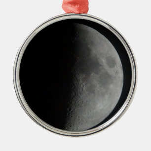 Half-Moon Metal Ornament