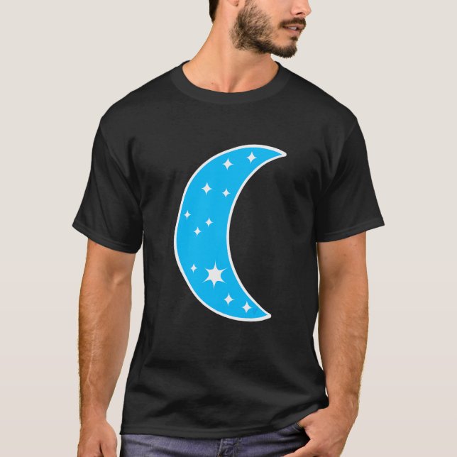 Half Moon Planet T-Shirt (Front)