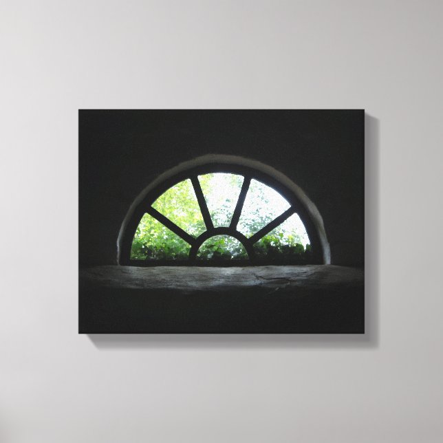 Half-moon Window Canvas Print (Front)