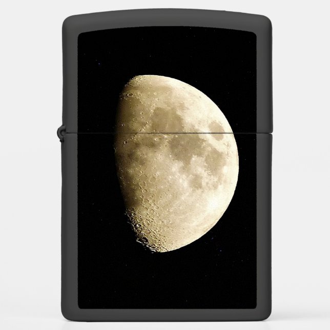 Half Moon Zippo Lighter (Front)