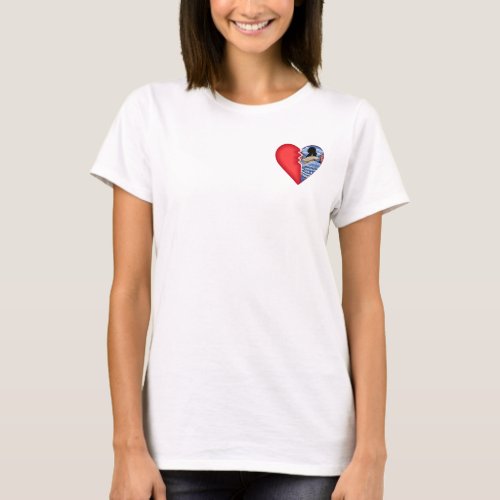Half My Heart _ USS Washington T_Shirt
