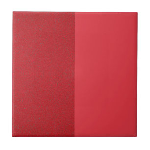 Half-Noise Half-Smooth Tomato Red Ceramic Tile