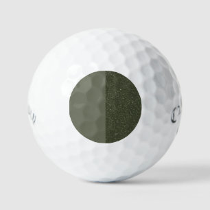 Half Noise Moss Green Golf Ball – Customizable
