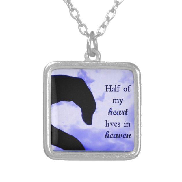 HEAVEN SILVER PLATED NECKLACE | Zazzle