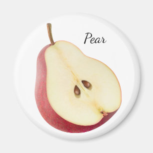 Half of pear magnet