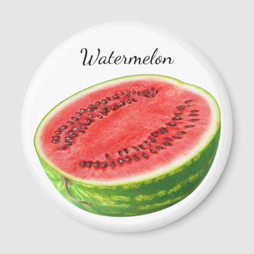 Half of watermelon magnet