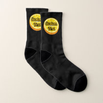 Half Orange Socks