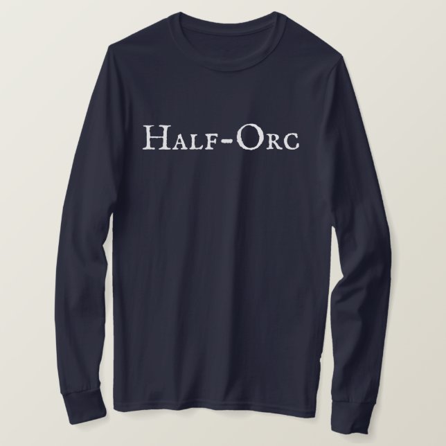 "Half-Orc" Men's T-Shirt (Design Front)