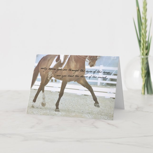 HALF PASS Greeting Card (Front)