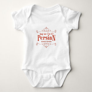 Half Persian Baby Bodysuit