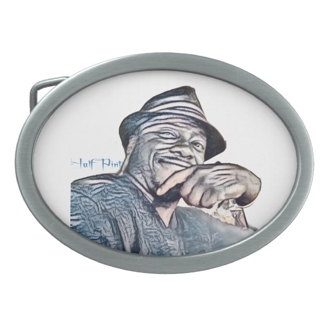 Half Pint Belt Buckle (Front)