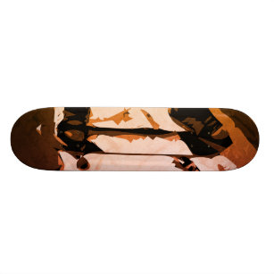 mini skateboard half pipe
