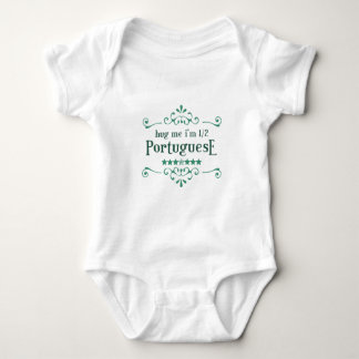 Half Portuguese Baby Bodysuit