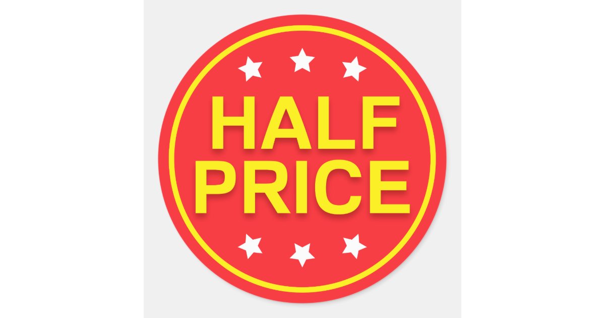 Half Price Sale