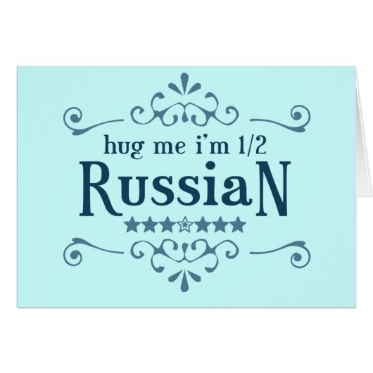 Half Russian Cards (Front Horizontal)