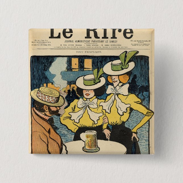 Half-sisters Pinback Button (Front)