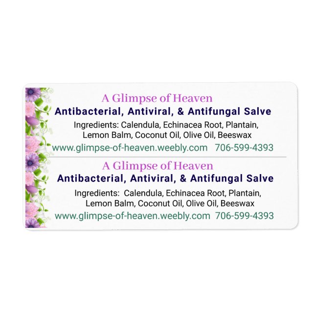 Half-size Anti-back Label (Front)