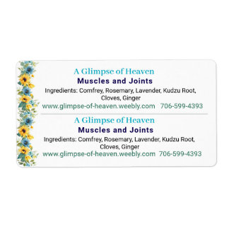 Half-size slave label-Muscle front Label