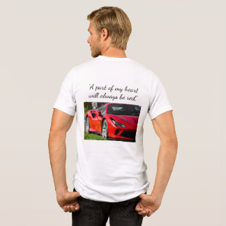 Half sleeve customized Ferrari Tshirt