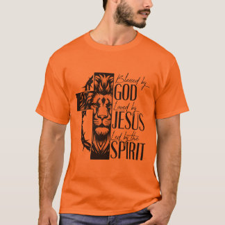 Half sleeves orange T-Shirt