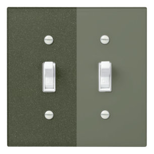 Half-Speckle Moss Toggle Plate – Customizable