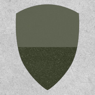Half Split Moss Green Custom Patch