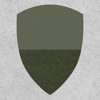 Half Split Moss Green Custom Patch