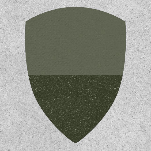 Half Split Moss Green Custom Patch (Front)