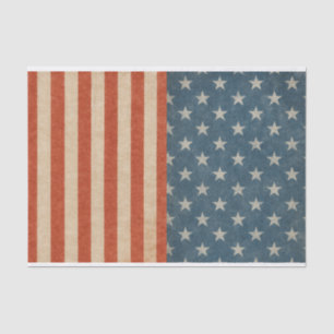 Half Stars, Half Stripes Tissue Paper