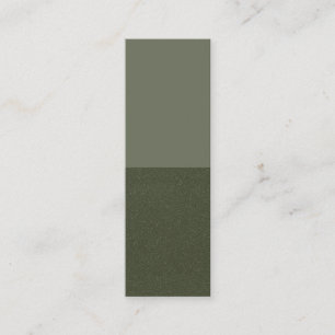 Half Textured Moss Green Card – Customizable