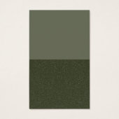 Half Textured Moss Green Profile Card – Customize (Front)