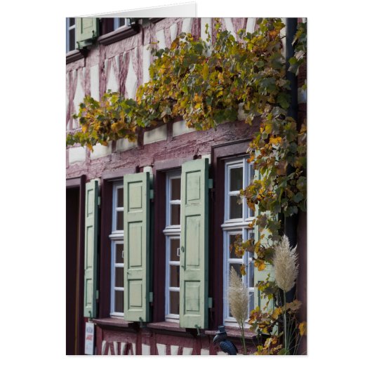 Half Timbered House Detail (Front)