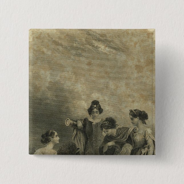 Half Title Colton's Atlas Of The World Button (Front)