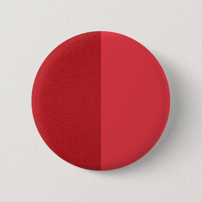 Half-Tone Tomato Red Texture Button – Customizable (Front)