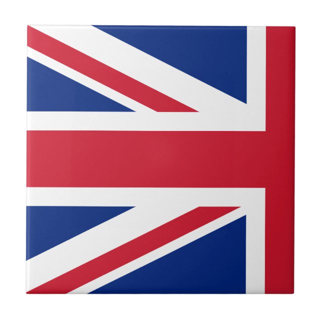 Half Union Jack Tile (Front)