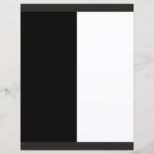half white half black, half black half white (Front)