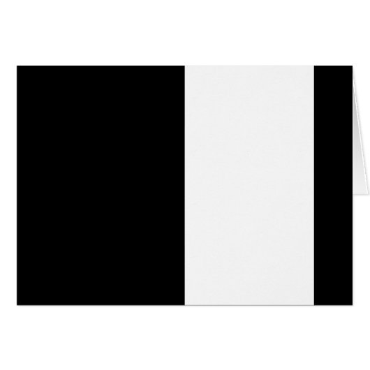 half white half black, half black half white cards (Front Horizontal)